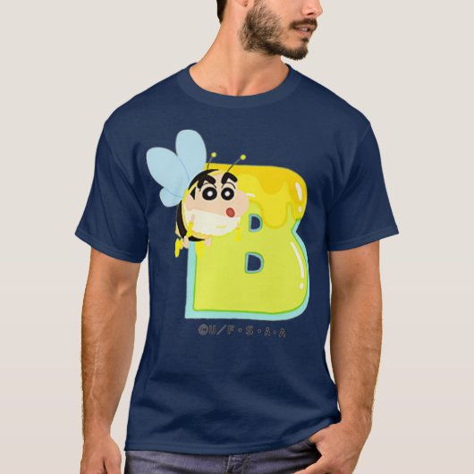 Crayon Shin-chan FUN STUDIE A tot Z Boone T-shirt (Voorkant)