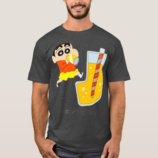 Crayon Shin-chan FUN STUDIE A tot Z J T-shirt (Voorkant)