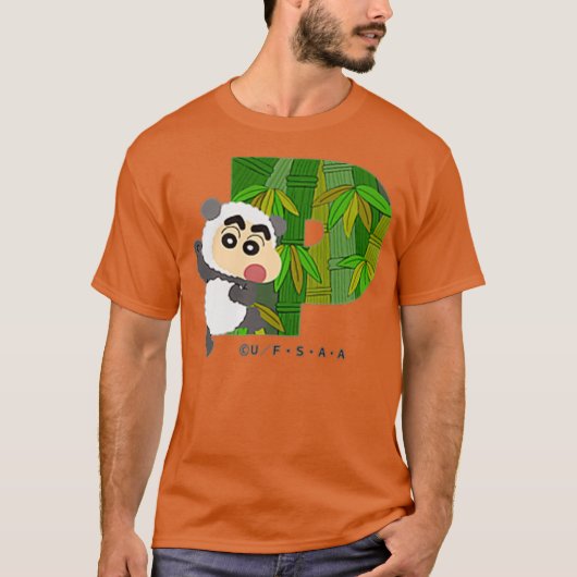 Crayon Shin-chan FUN STUDIE A tot Z Pone T-shirt (Voorkant)