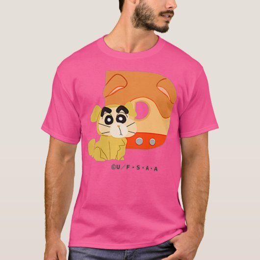 Crayon Shin-chan FUN STUDIE A tot Z T-shirt (Voorkant)