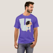 Crayon Shin-chan FUN STUDIE A tot Z U Premium T-shirt (Voorkant volledig)