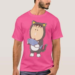 Crayon Shin-chan Kitten Speelfeest Bo-chan T-shirt