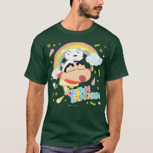 Crayon Shin-chan Rainbow Crayon touchPremium T-shirt