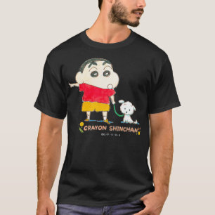 Crayon Shin-chan Shin-chan en Shiro T-shirt
