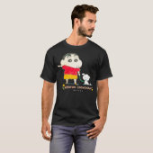 Crayon Shin-chan Shin-chan en Shiro T-shirt (Voorkant volledig)