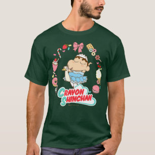 Crayon Shin-chan Shin-chan en Swan Dessert Time T-shirt