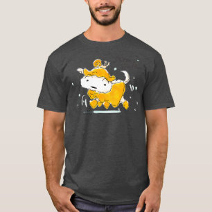 Crayon Shin-chan Shiro Rainy T-shirt