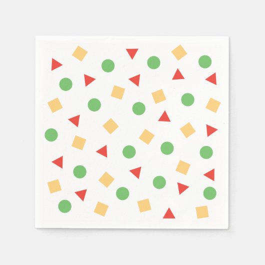 Crayon Shinchan Pajamas Geïnspireerd kleurrijk pat Servet (Voorkant)