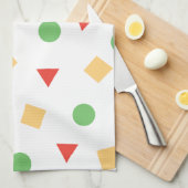 Crayon Shinchan Pajamas Geïnspireerd kleurrijk pat Theedoek (Quarter Fold)