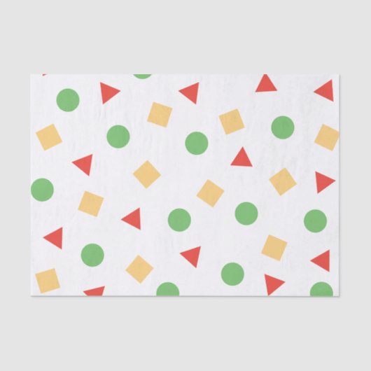 Crayon Shinchan Pajamas Geïnspireerd kleurrijk pat Tissuepapier (Voorkant)