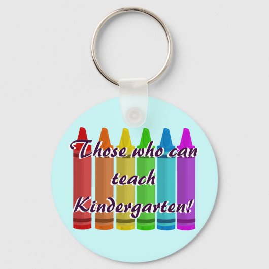 Crayon Sleutelhanger Sjabloon (Voorkant)