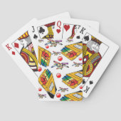 Crayon-speelkaartdecker Pokerkaarten (Achterkant)