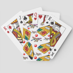 Crayon-speelkaartdecker Pokerkaarten