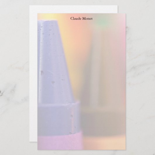 Crayon Stationery Briefpapier (Voorkant / Achterkant)