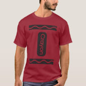 Crayon Tshirt Halloween Kostuum voor Mannen Vrouwe (Voorkant)
