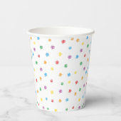 Crayon vasos de papel papieren bekers (Achterkant)