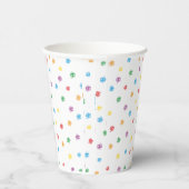 Crayon vasos de papel papieren bekers (Rechts)
