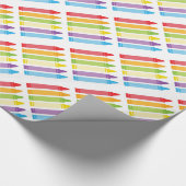 Crayon Wrapping Paper Cadeaupapier (Hoek)