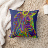 crayon zebra kussen (Deken)
