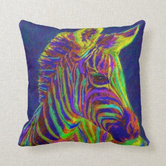 crayon zebra kussen