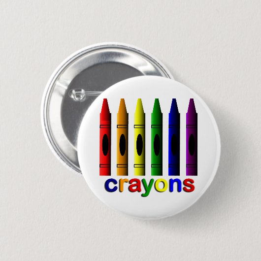 Crayons Art voor Button van kinderen (Voorkant /achterkant)