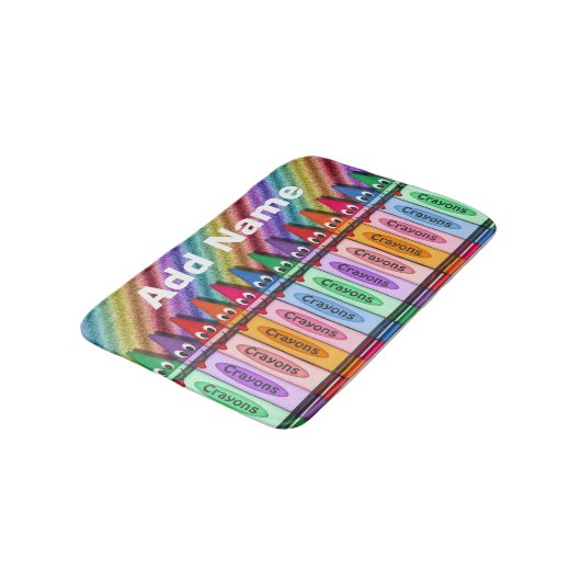 Crayons Bedroom Rug Mat Home Decor (Gekanteld)