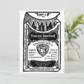  Crayons Box Invitation Kaart (Staand voorkant)