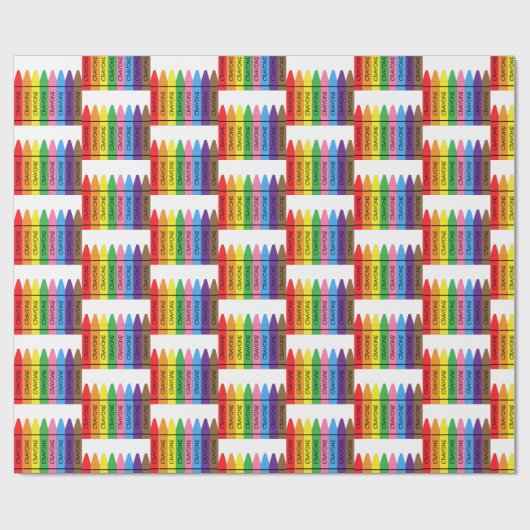 Crayons Cadeaupapier (Vlak)
