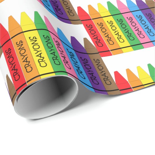 Crayons Cadeaupapier (Rol Hoek)