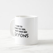 Crayons Coffee-Mok Koffiemok (Voorkant links)