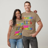 Crayons Dansend haalt je krayon uit de 100e van T-shirt (Unisex)