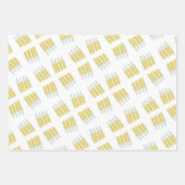 Crayons en potloden & arty doodle inpakpapier vel (Voorkant)