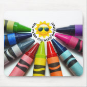 Crayons en Sunshine Muismat (Voorkant)