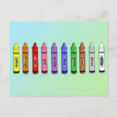 Crayons Flash Kaart (Voorkant)