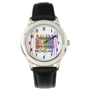 Crayons Horloge
