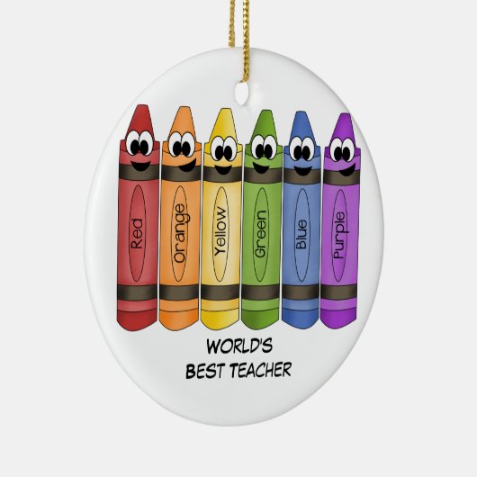 Crayons Keramisch Ornament (Rechts)
