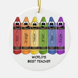 Crayons Keramisch Ornament