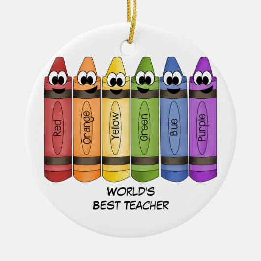 Crayons Keramisch Ornament (Voorkant)