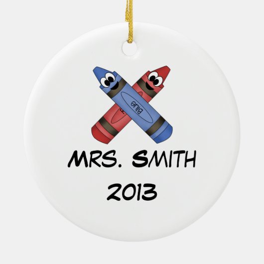 Crayons Keramisch Ornament (Achterkant)