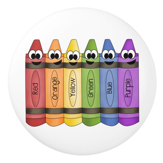 Crayons Keramische Knop (Voorkant)