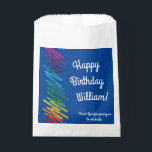 Crayons Kids Birthday Art Cute Colorful Bedankzakje<br><div class="desc">Het ontwerp van een feestdag voor de Cute crayons is geweldig voor een kunstfeest voor een eerste verjaardag of een peuter- of kinderfeestje! Kleurrijk en leuk met een regenboog van krijtjes!</div>