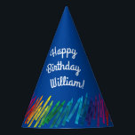 Crayons Kids Birthday Art Cute Colorful Feesthoedjes<br><div class="desc">Het ontwerp van een feestdag voor de Cute crayons is geweldig voor een kunstfeest voor een eerste verjaardag of een peuter- of kinderfeestje! Kleurrijk en leuk met een regenboog van krijtjes!</div>