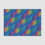 Crayons Kids Birthday Art Cute Colorful Tissuepapier<br><div class="desc">Het ontwerp van een feestdag voor de Cute crayons is geweldig voor een kunstfeest voor een eerste verjaardag of een peuter- of kinderfeestje! Kleurrijk en leuk met een regenboog van krijtjes!</div>