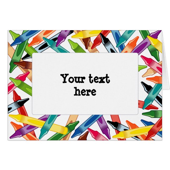 Crayons Lijst (Voorkant Horizontaal)