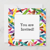 Crayons Lijst Kaart (Voorkant)