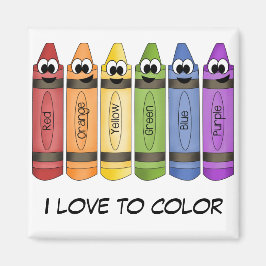 Crayons Magneet