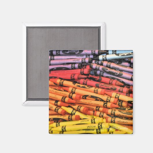 Crayons Magneet (Voorkant / Achterkant)