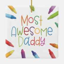 Crayons Meest Geweldige papa Typografie | ORNAMENT