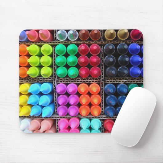Crayons mousemat muismat (Met muis)