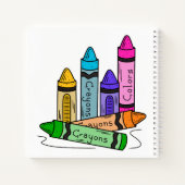 Crayons Notitieboek (Achterkant)